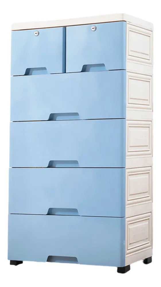 Mueble Armable 6 Cajones Plástico Organizador