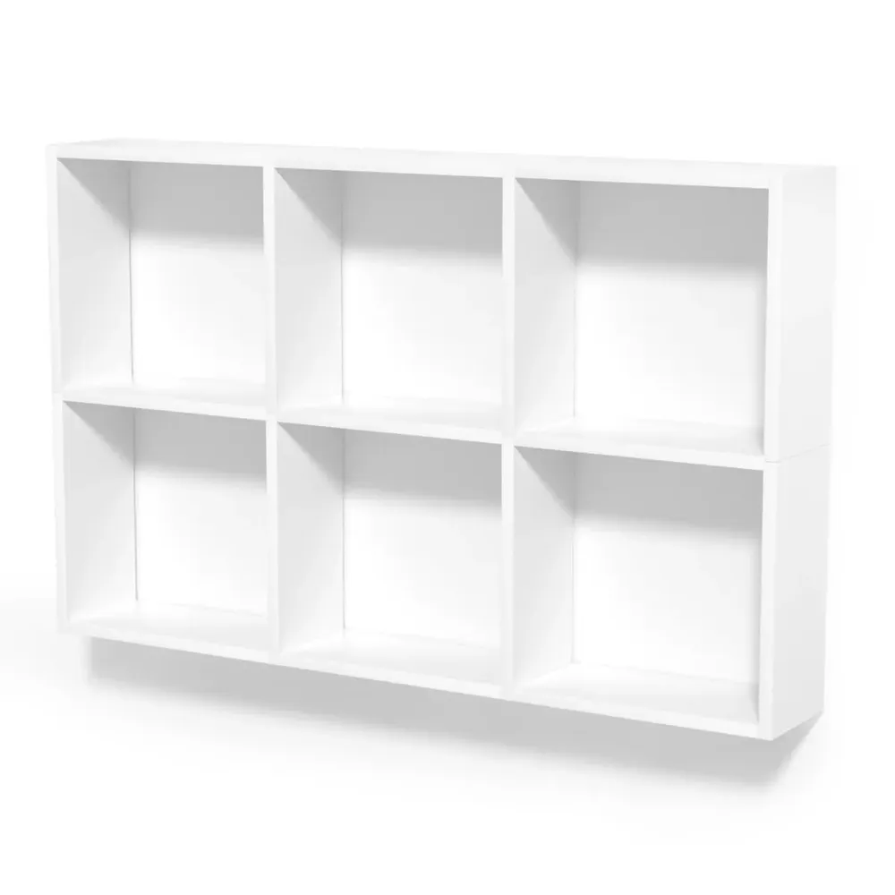 Pack de 17 Repisas Flotantes de Madera Blancas para Pared,estanterias Repisa Flotante Repisas Minimalistas