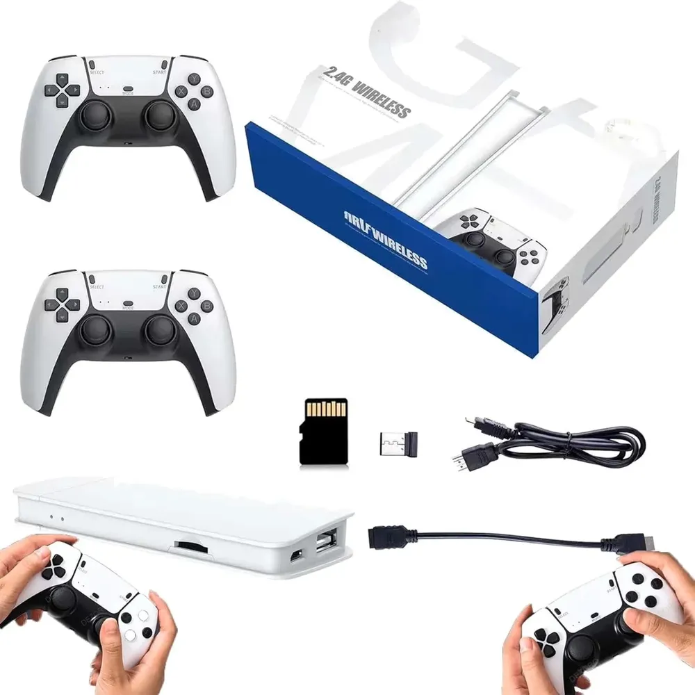 Consola De Juego Con Mango De Joystick Compatible Con
