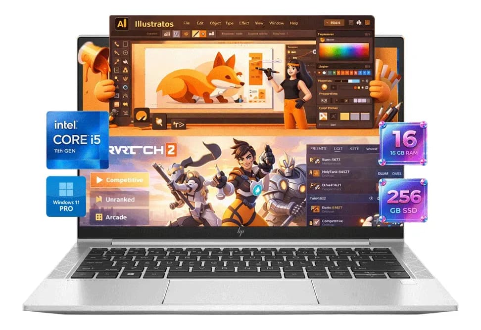 Laptop Hp Elitebook 830 G8 I5 11th 16gb 256gb Ssd Portátil. (Reacondicionado)