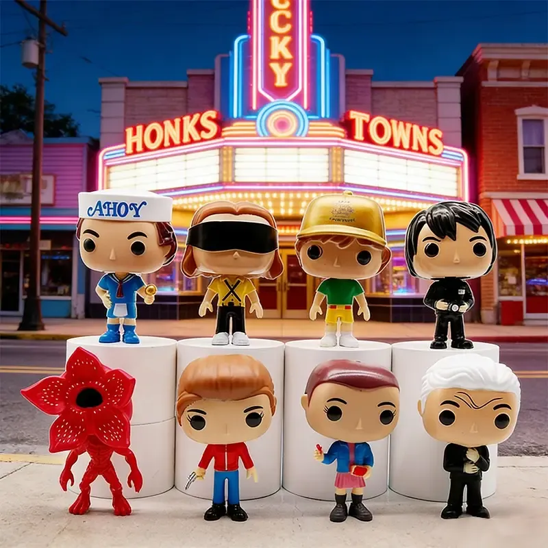Figuras Coleccionables Stranger Things Tipo Mini Muñecos