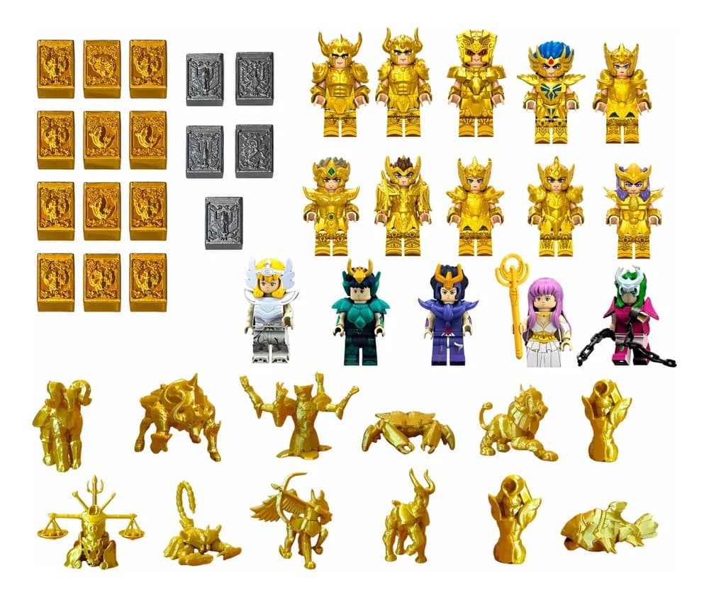Lego Caballeros Del Zodiaco Dorados Bronce Pandoras Object 9
