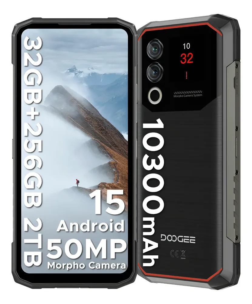 Celular Doogee Blade 10 Max Android 15 Telefono Rugerizado 32gb Ram+256gb Rom 10300mah 50mp Camara 6.56hd 90hz Nfc