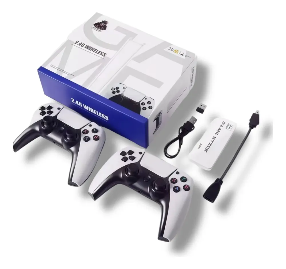 Consola Generica Compatible Con M15 64gb 2 Controles Inalámb