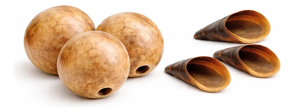 Pelotas Naturales Para Perro 3 Pzas + 3 Pezuñas Snacks