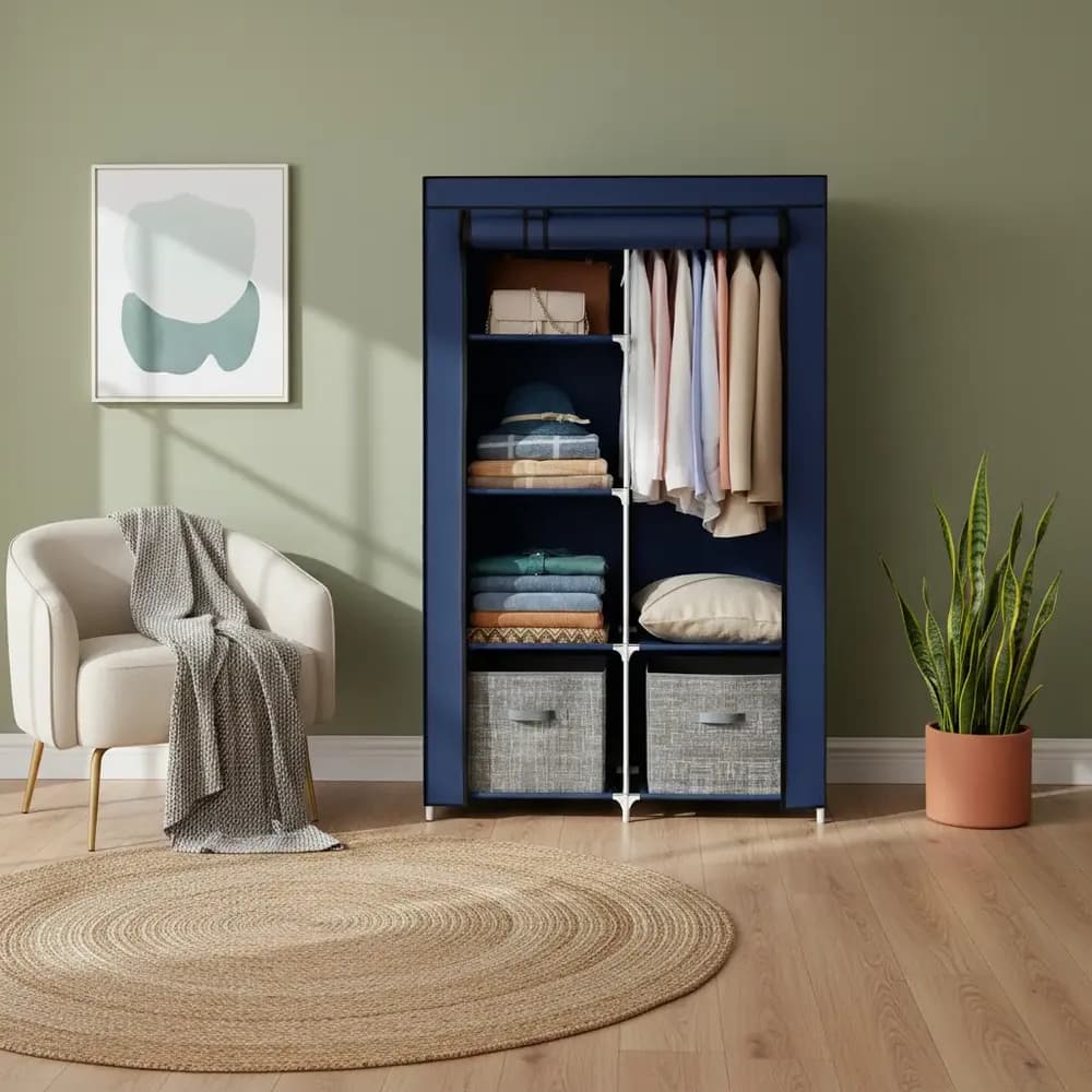 Closet Armable Plegable Armario Portatil Ropero Organizador