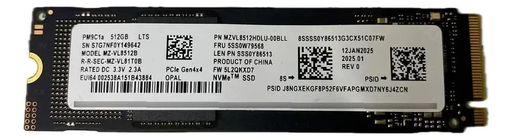 Disco Interno Samsung Nvme M.2 512gb Pcie Gen4 X4 6000mbs