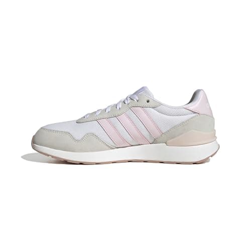 Adidas Run 60s 4.0 Tenis para Mujer, Color Blanco de Adulto