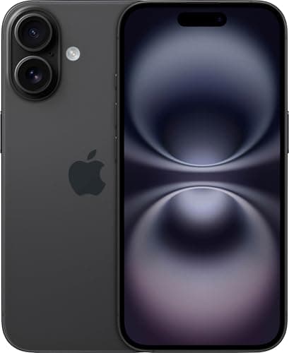 Apple iPhone 16 256GB Negro Desbloqueado (Reacondicionado) Esim