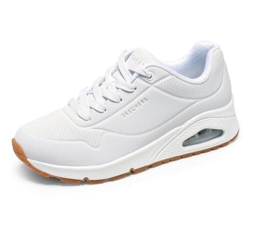 Skechers Uno-Stand on Air Tenis para Mujer, Blanco, 9 Wide