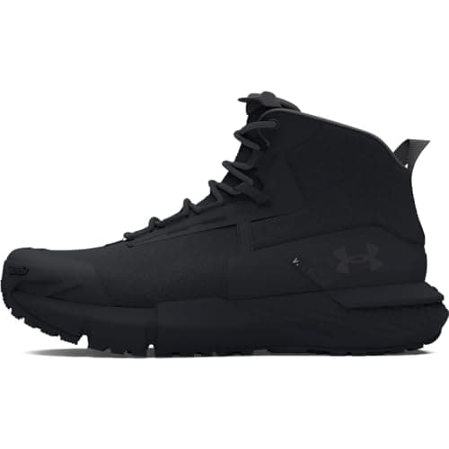 Under Armour 3027382 Botas Tácticas Charged Valsetz Mid para Hombre, talla 30 cm, color Negro