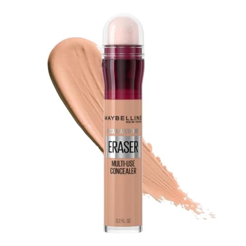 Maybelline Instant Age Rewind Corrector Facial 3 en 1, Borra Ojeras y Líneas Finas, Cubre Imperfecciones, Corrige, Contornea e Ilumina, Cobertura Media Hasta 12H Tono 140 Honey, 6 ml