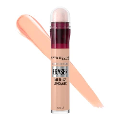 Maybelline Instant Age Rewind Corrector Facial 3 en 1, Borra Ojeras y Líneas Finas, Cubre Imperfecciones, Corrige, Contornea e Ilumina, Cobertura Media Hasta 12H Tono 121 Light Honey, 6 ml