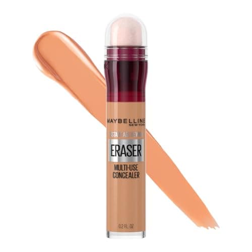 Maybelline Instant Age Rewind Corrector Facial 3 en 1, Borra Ojeras y Líneas Finas, Cubre Imperfecciones, Corrige, Contornea e Ilumina, Cobertura Media Hasta 12H Tono 130 Medium, 6 ml
