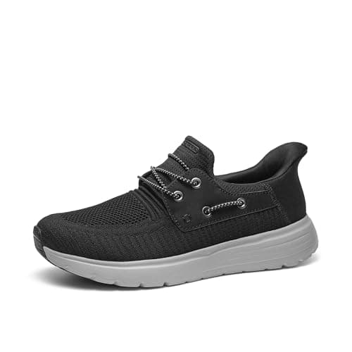 Bruno Marc Mocasines Sin Cordones para Hombre, Zapatillas Casual Cómodas y Transpirables,Size 27.0 cm,Negro,BMUMLS2511