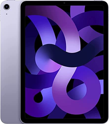 Early 2022 Apple iPad Air, 10.9 pulgadas, Wi Fi, 64 GB, morado (reacondicionado)