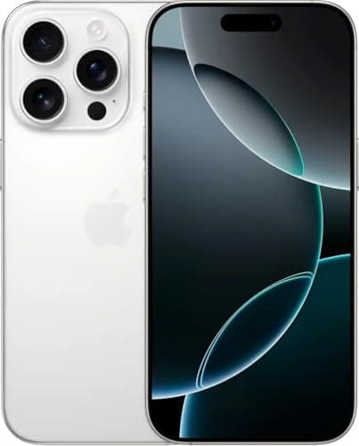 Apple iPhone 16 Pro MAX 256GB Blanco Desbloqueado (Reacondicionado) Esim